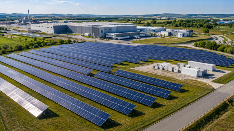 500 kW napelem + energiatároló